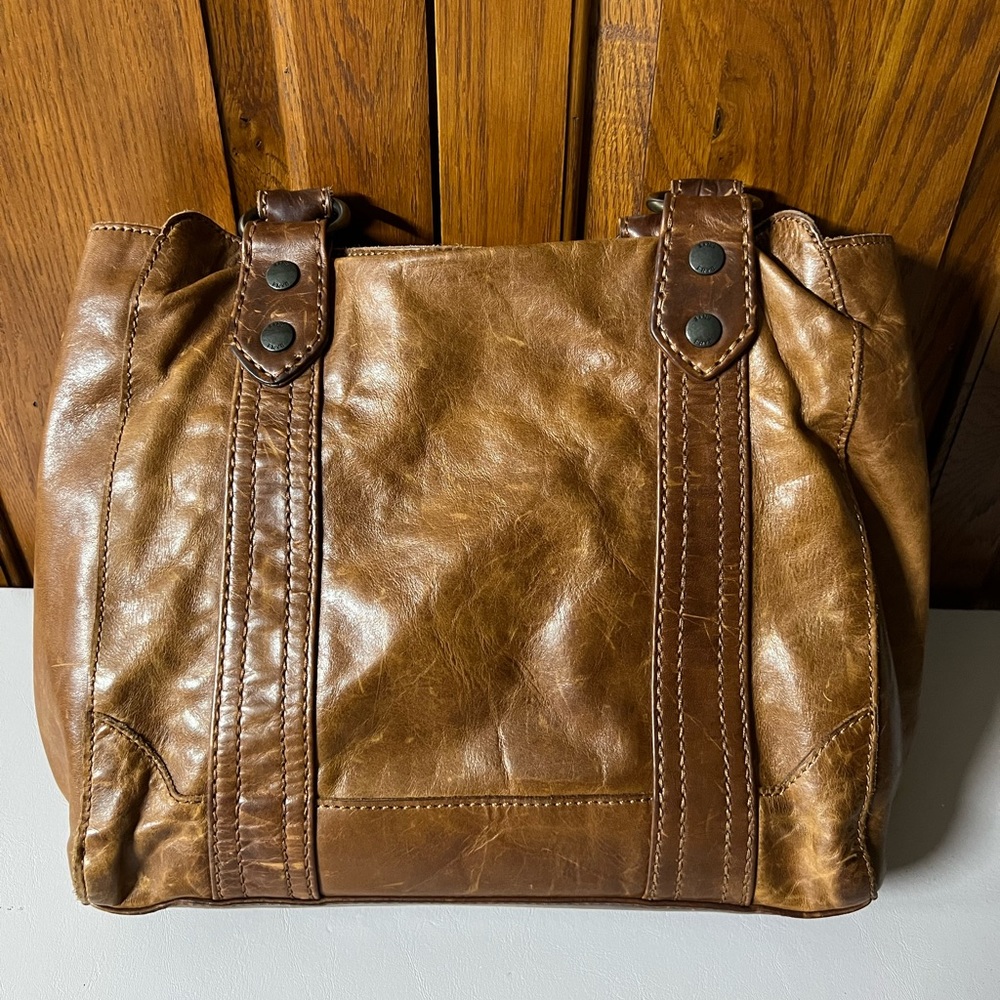 FRYE Melissa Tote Bag - Cognac